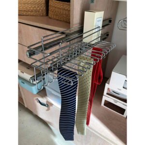 Organizador de perfumes, cinturones y corbatas extraíble