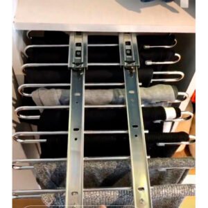 Organizador de polleras y pantalones con sistema extraíble